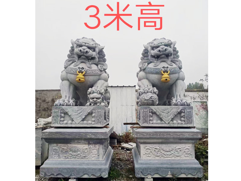 動物石雕