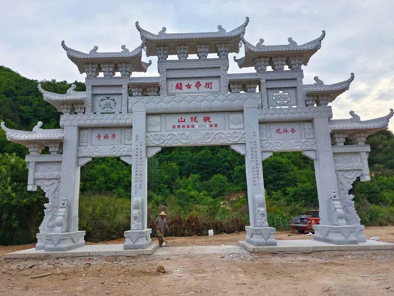 石雕牌坊定做和安裝時要注意的問題？
